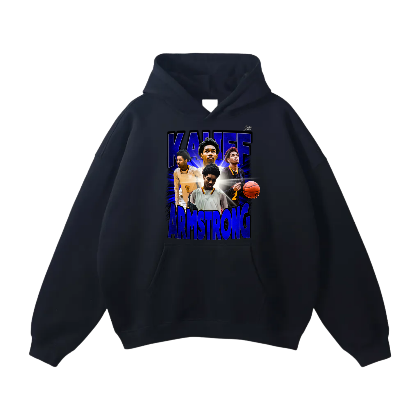 Kalief Armstrong Oversize Fleeced Hoodie