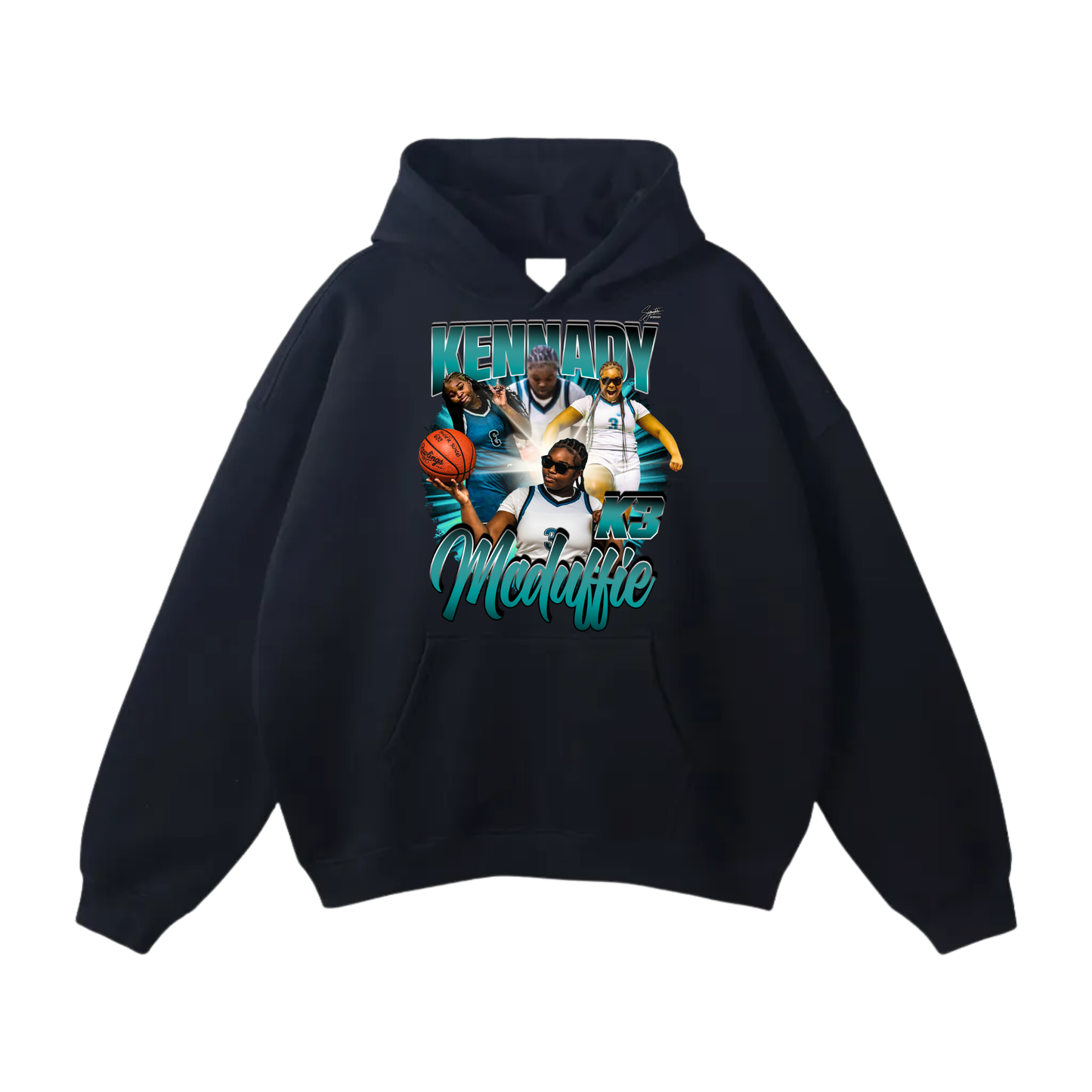 Kennady Mcduffie Oversize Fleeced Hoodie