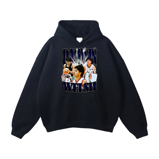 Darwin Welsh Oversize Fleeced Hoodie