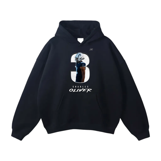 Charles Oliver Oversize Fleeced Hoodie