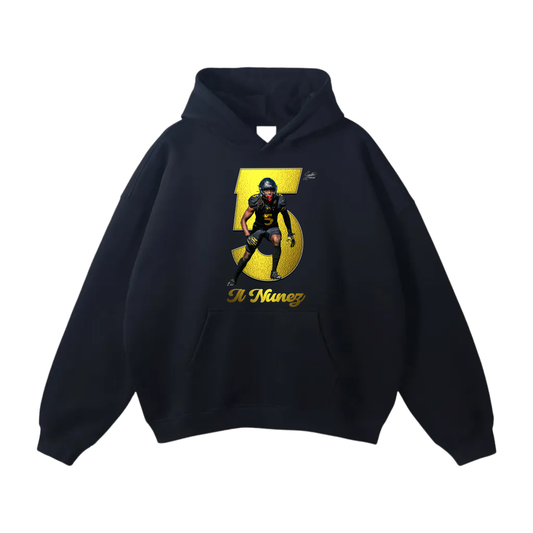 JL Nunez Oversize Fleeced Hoodie
