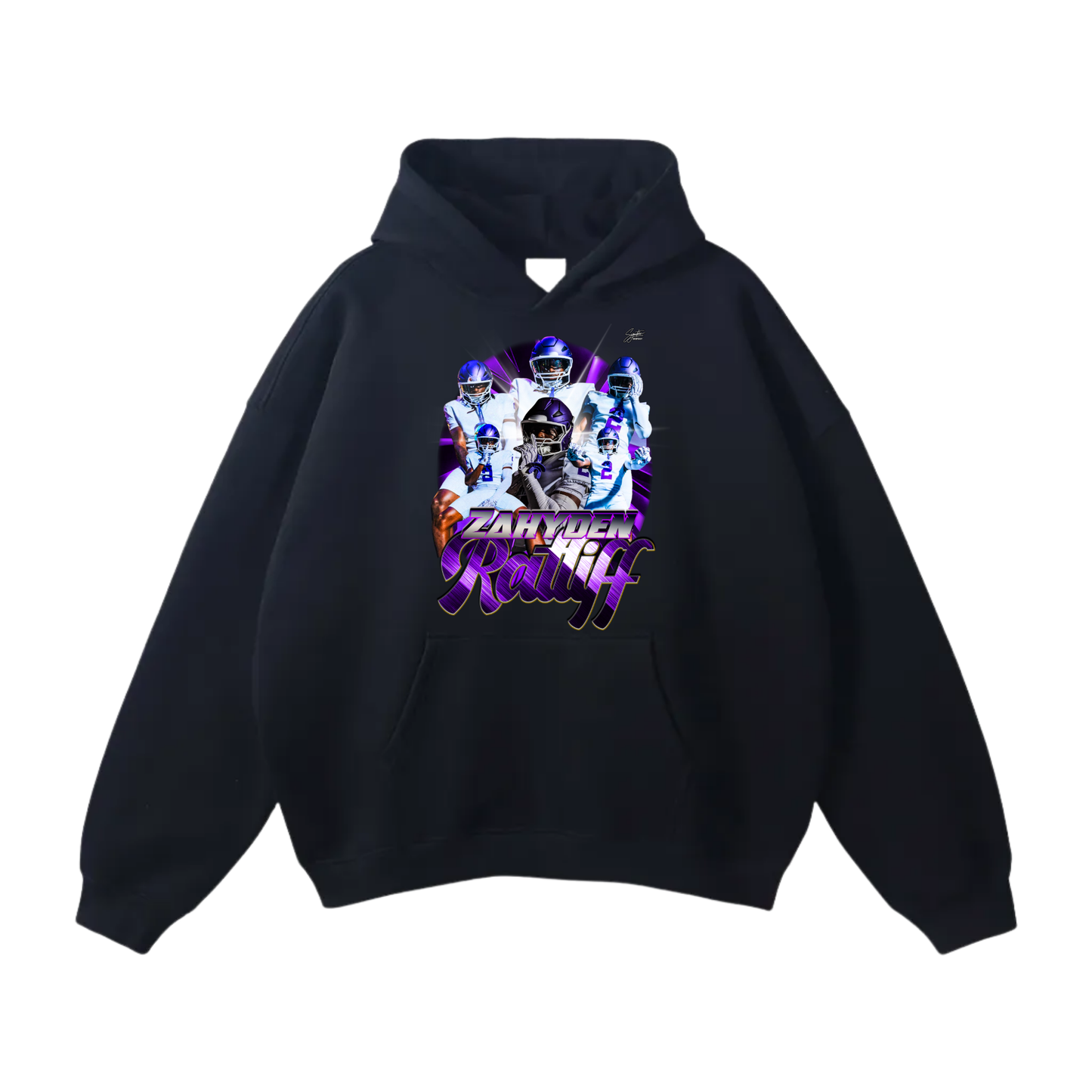Zahyden Ratliff Oversize Fleeced Hoodie