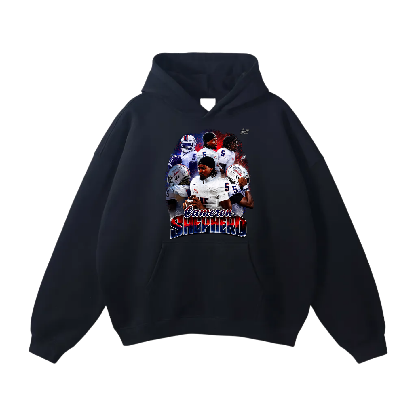 Cameron Shepherd Oversize Fleeced Hoodie