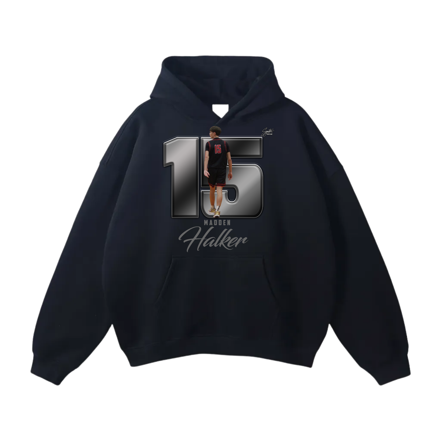 Madden Halker Oversize Fleeced Hoodie