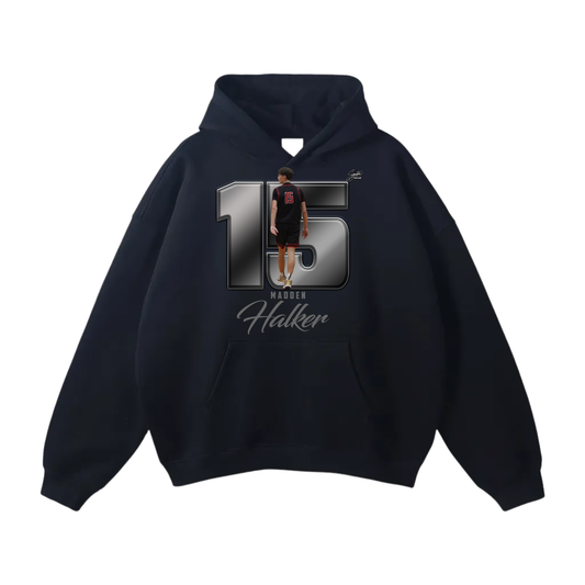 Madden Halker Oversize Fleeced Hoodie