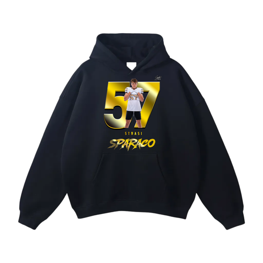 Strasi Sparaco Oversize Fleeced Hoodie