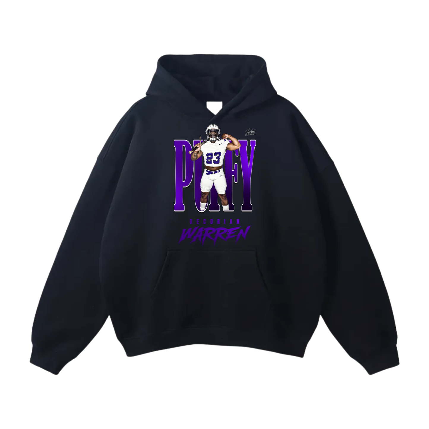 Decorian Warren Oversize Fleeced Hoodie