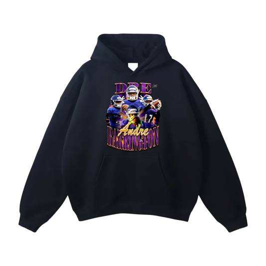 Andre Barrington Oversize Fleeced Hoodie