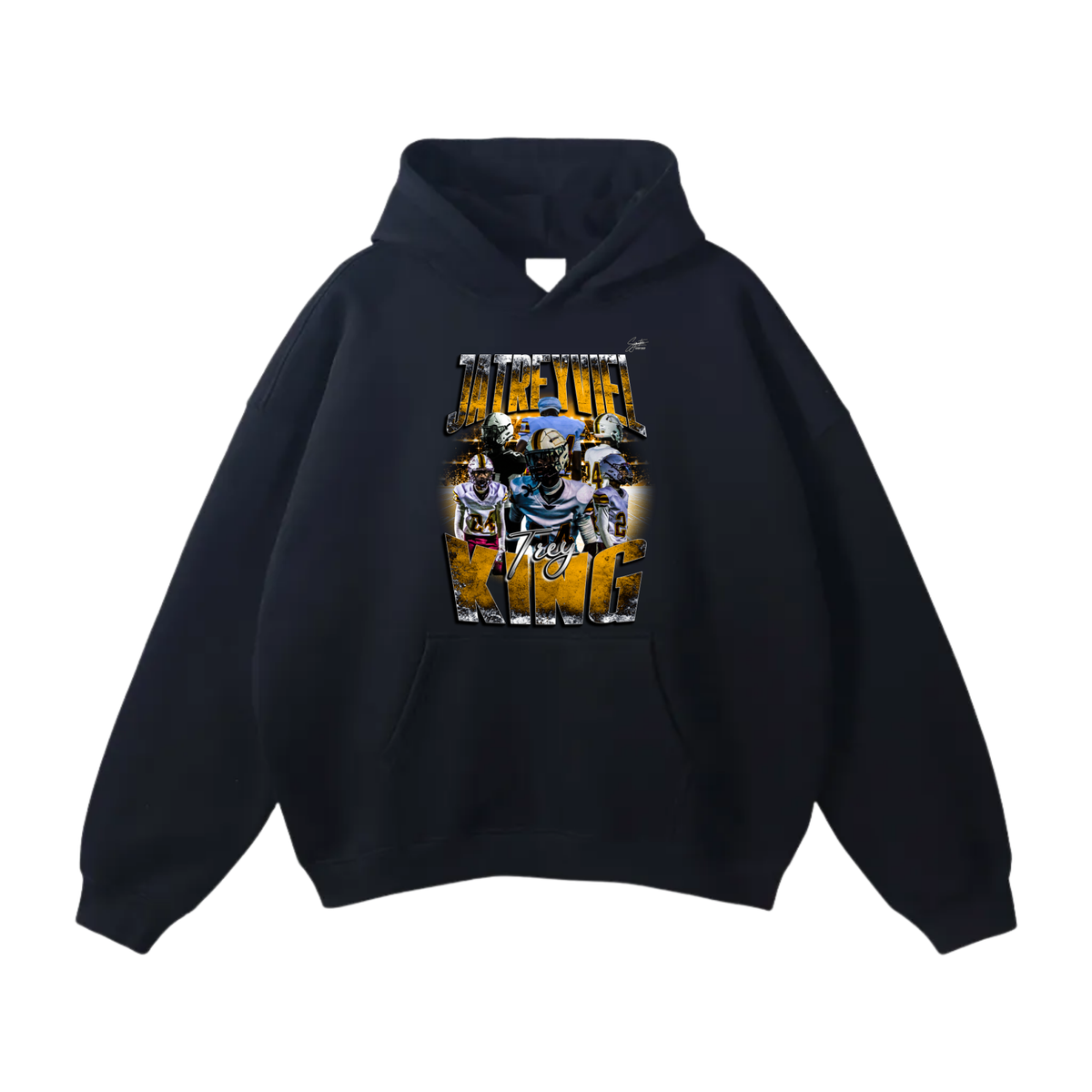 JaTreyviel King Oversize Fleeced Hoodie