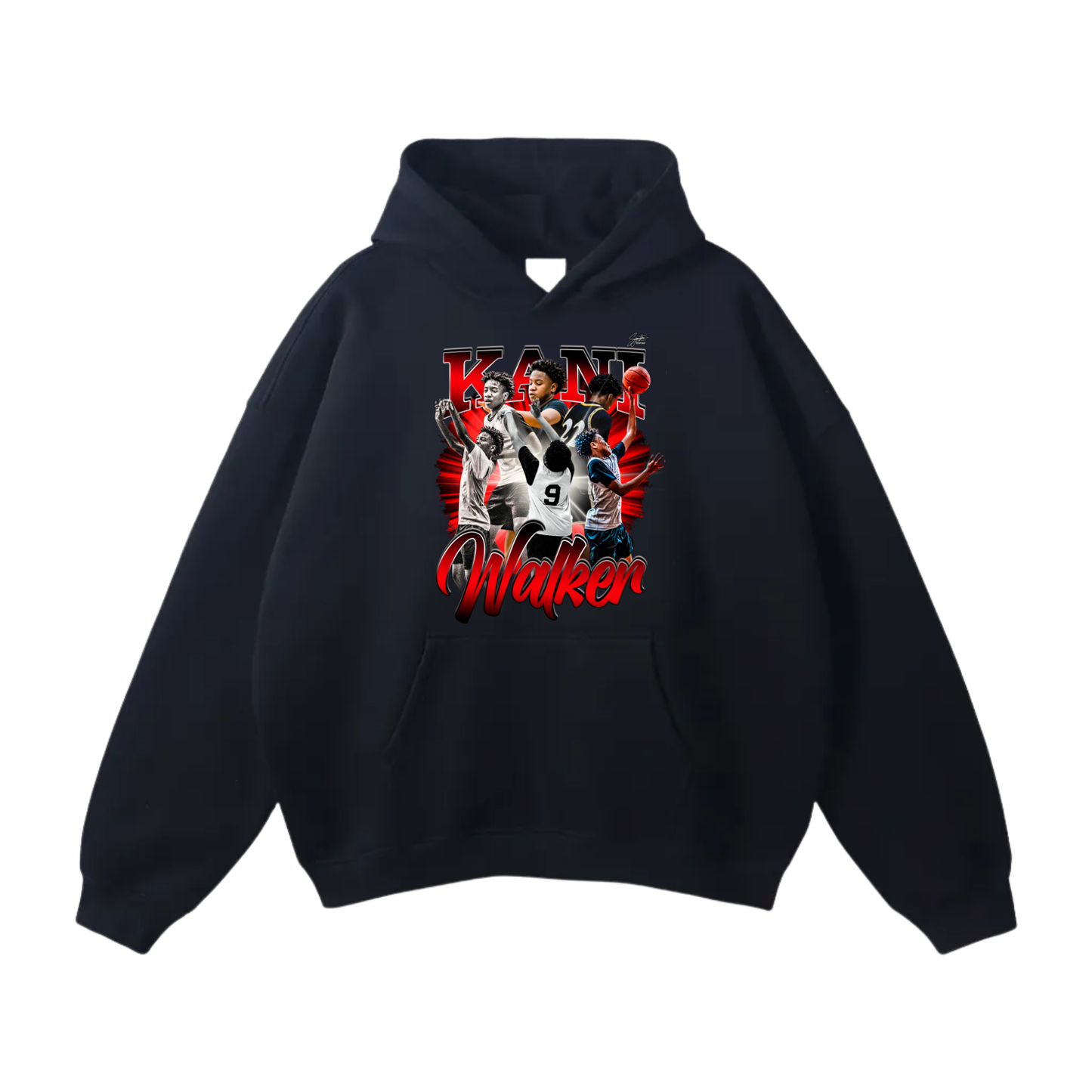 Kani Walker Oversize Fleeced Hoodie