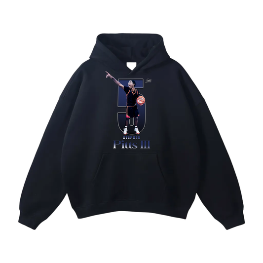 Stephen Pitts lll Oversize Fleeced Hoodie