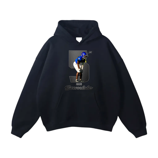 Jalen gamble Oversize Fleeced Hoodie