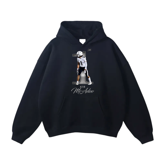 Azir McAdoo Oversize Fleeced Hoodie
