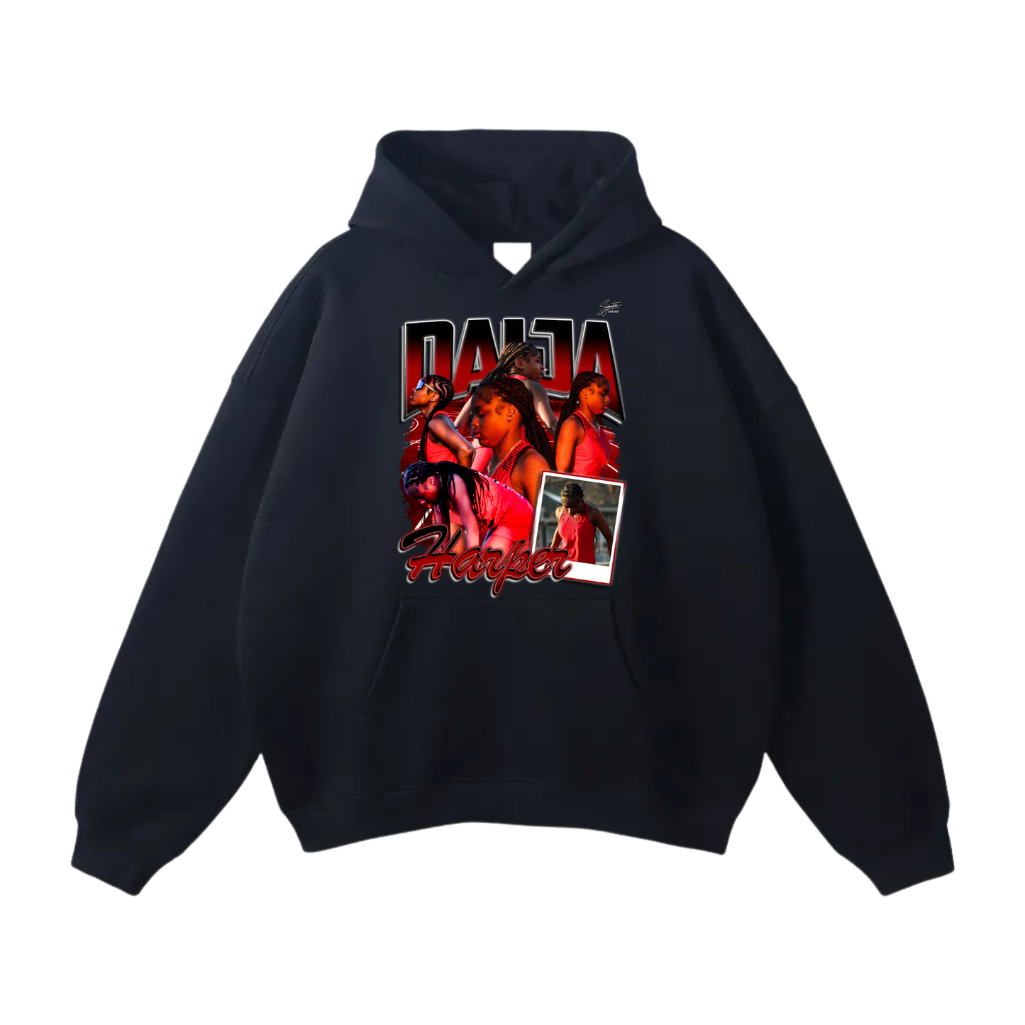 Daija Harper Oversize Fleeced Hoodie