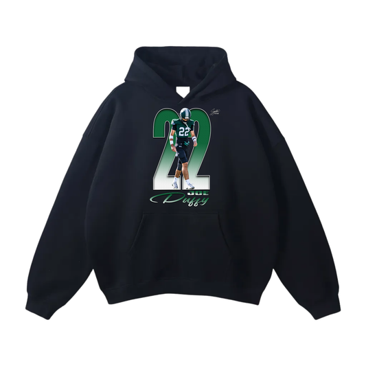 Joe Duffy Oversize Fleeced Hoodie