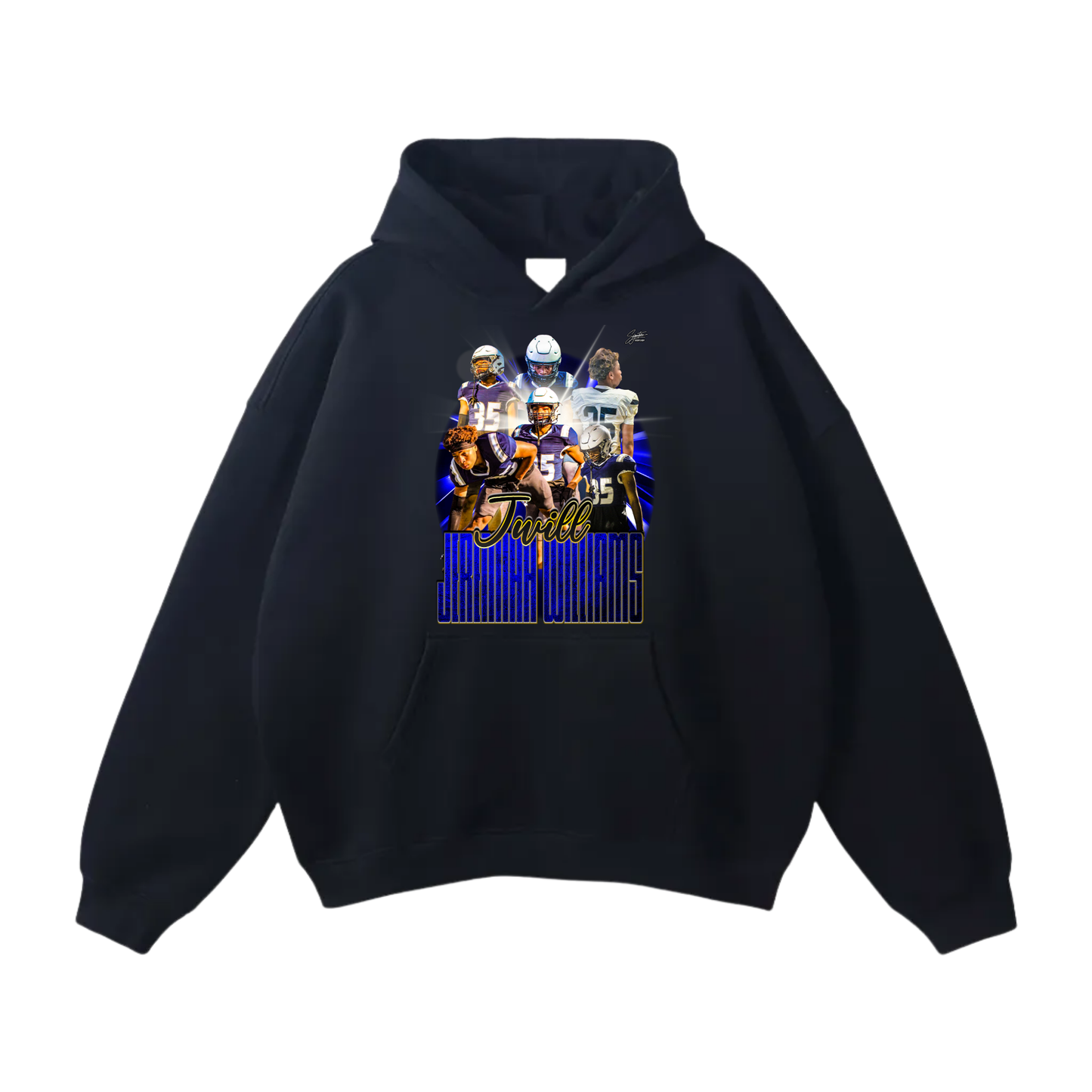 Jeremiah Williams Oversize Fleeced Hoodie