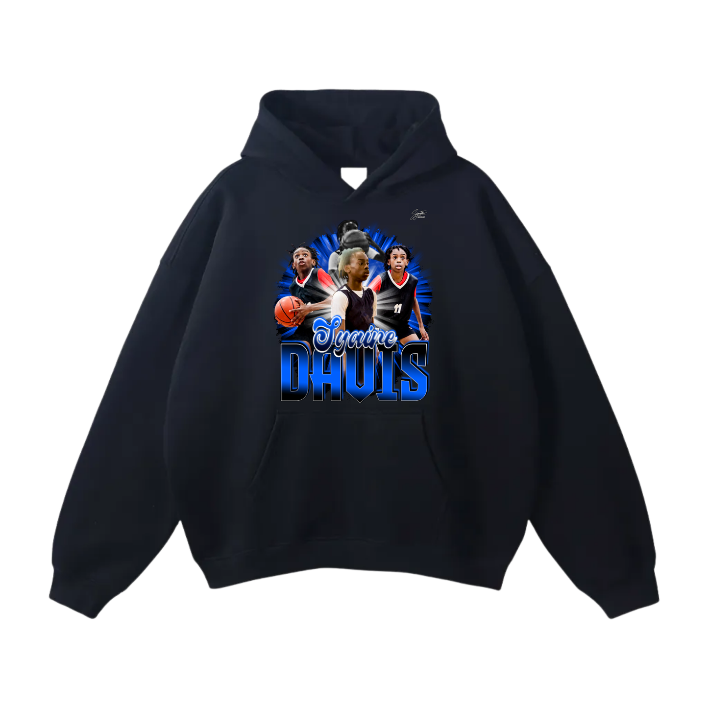 Syaire Davis Oversize Fleeced Hoodie