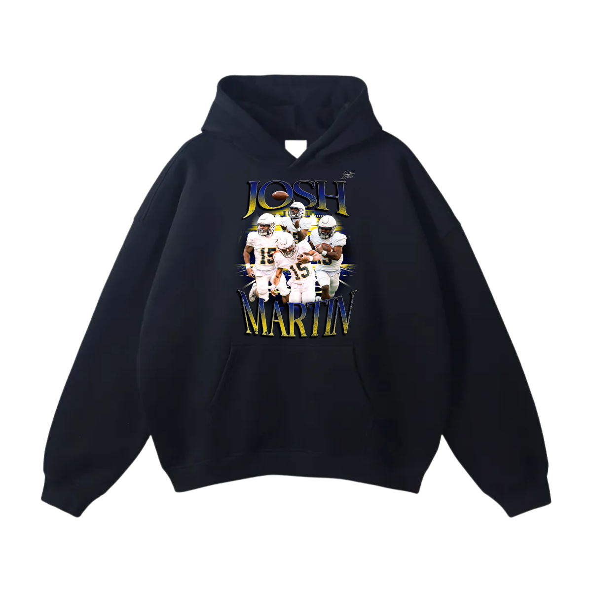 Josh Martin Oversize Fleeced Hoodie
