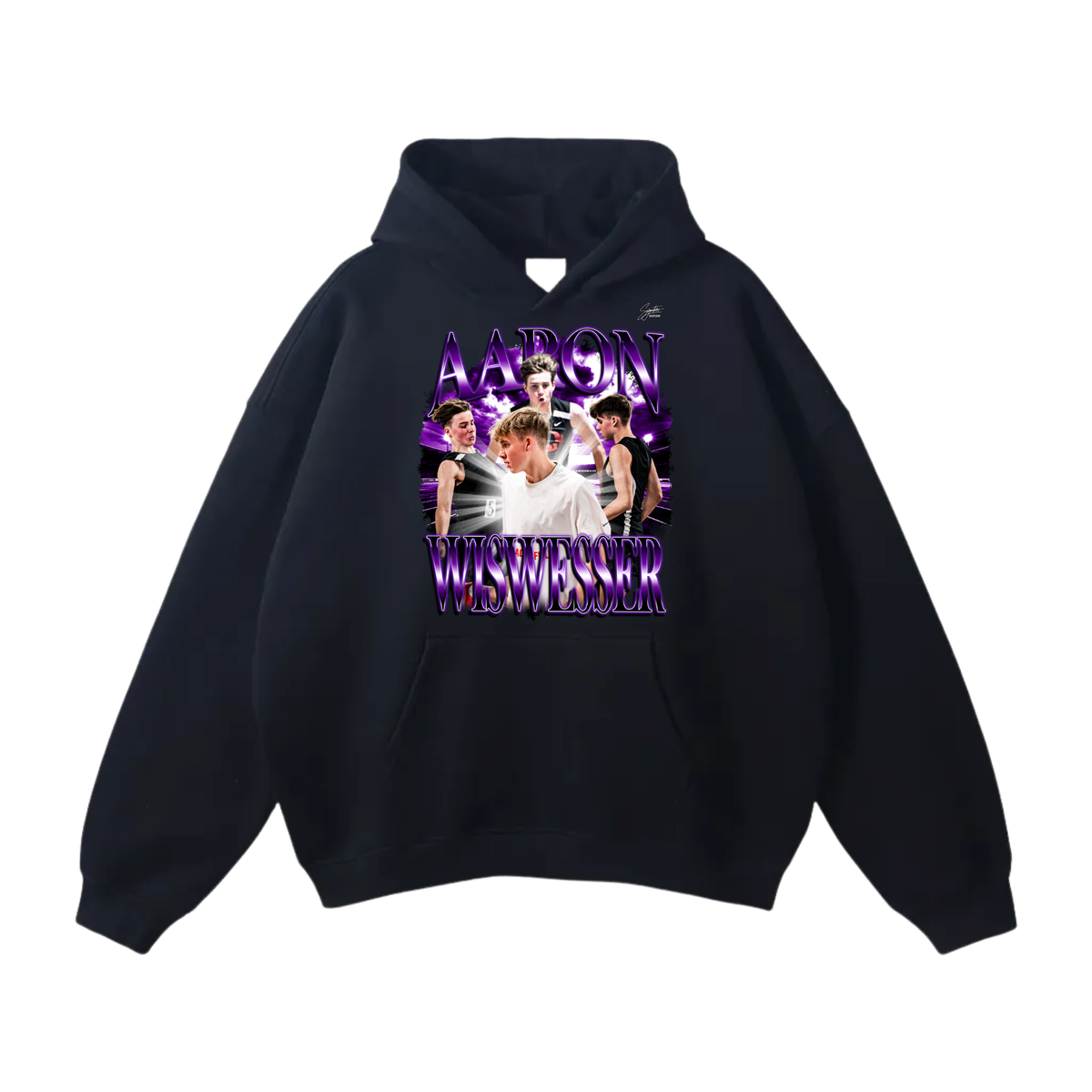 Aaron Wiswesser Oversize Fleeced Hoodie