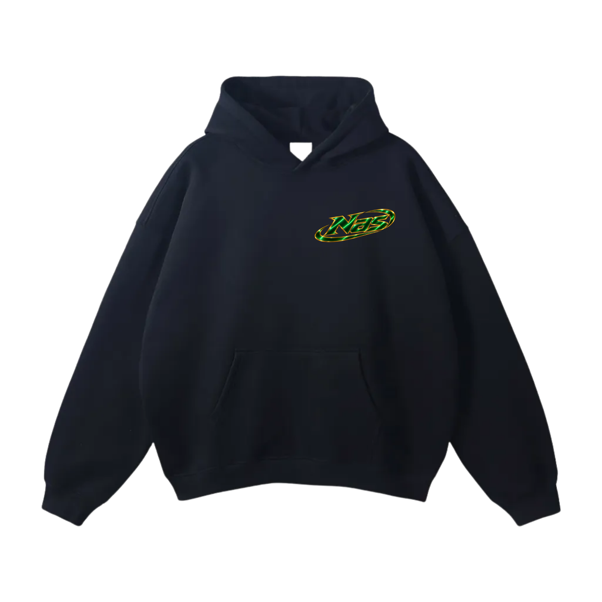 Nasir Moore Oversize Fleeced Hoodie