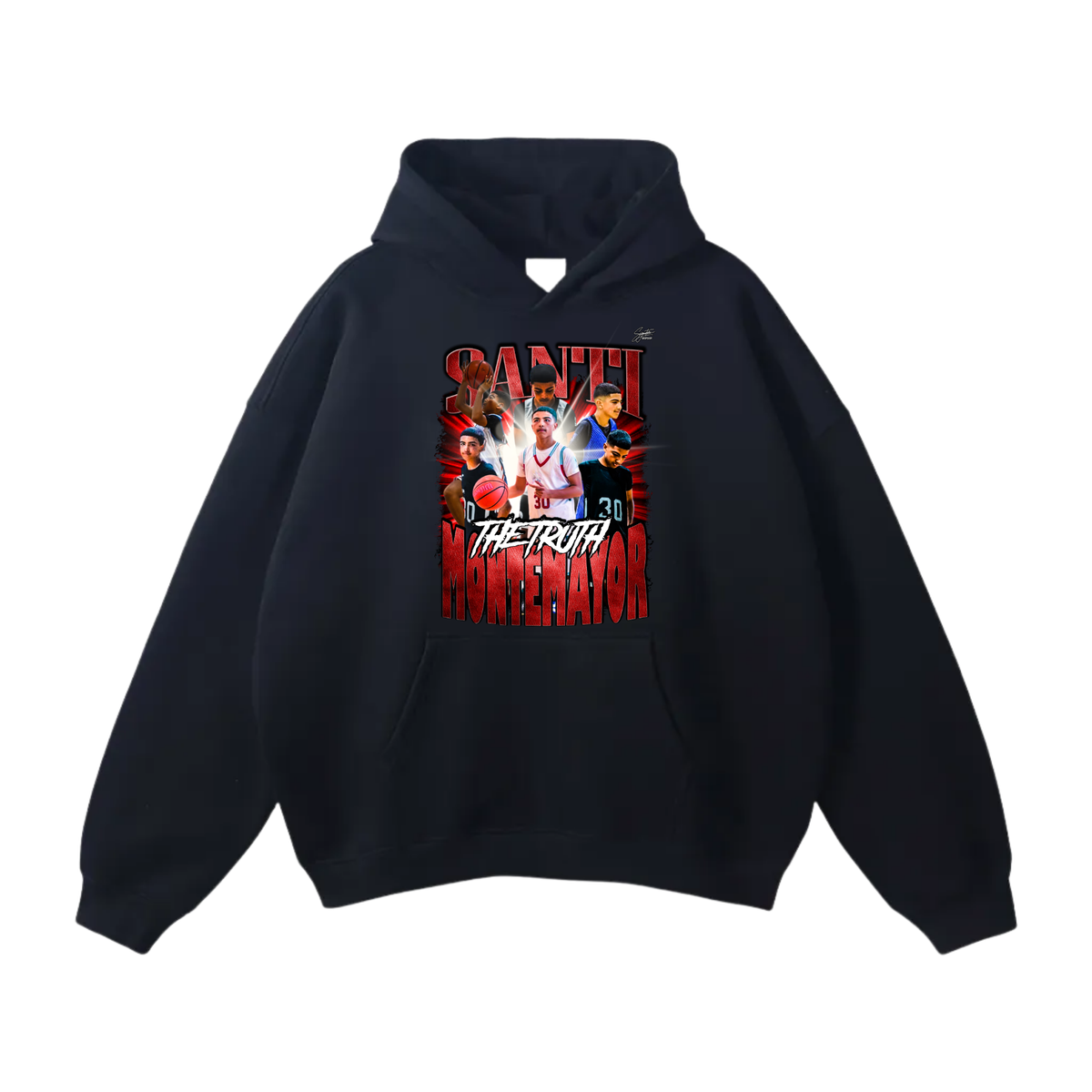 Santi Montemayor Oversize Fleeced Hoodie