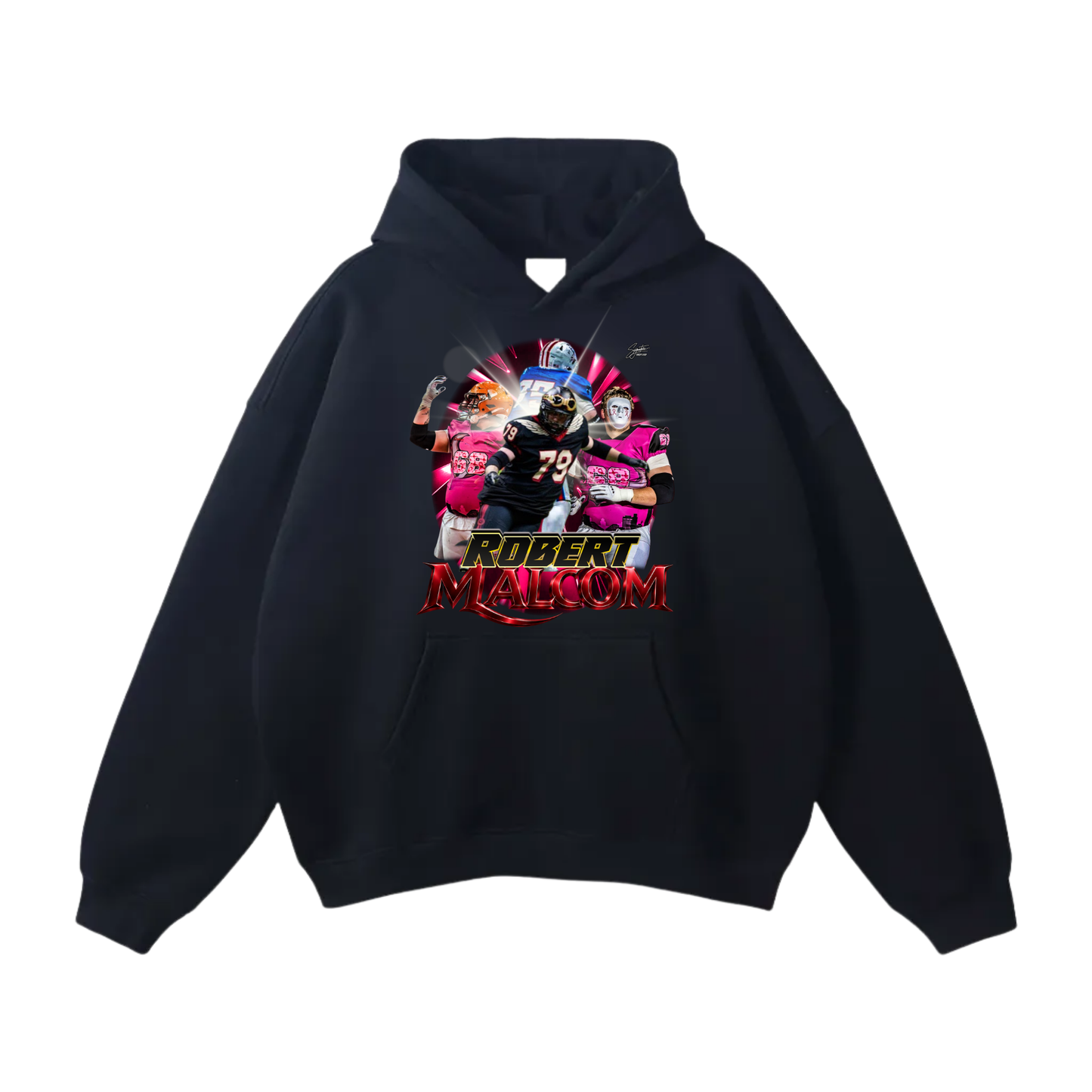 Robert Malcom Oversize Fleeced Hoodie