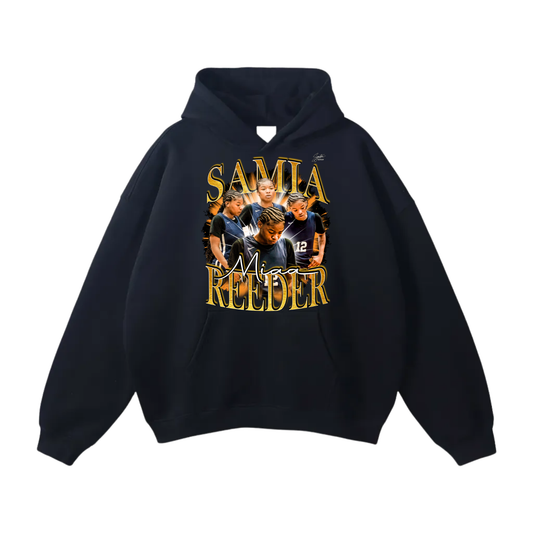 Samia Reeder Oversize Fleeced Hoodie