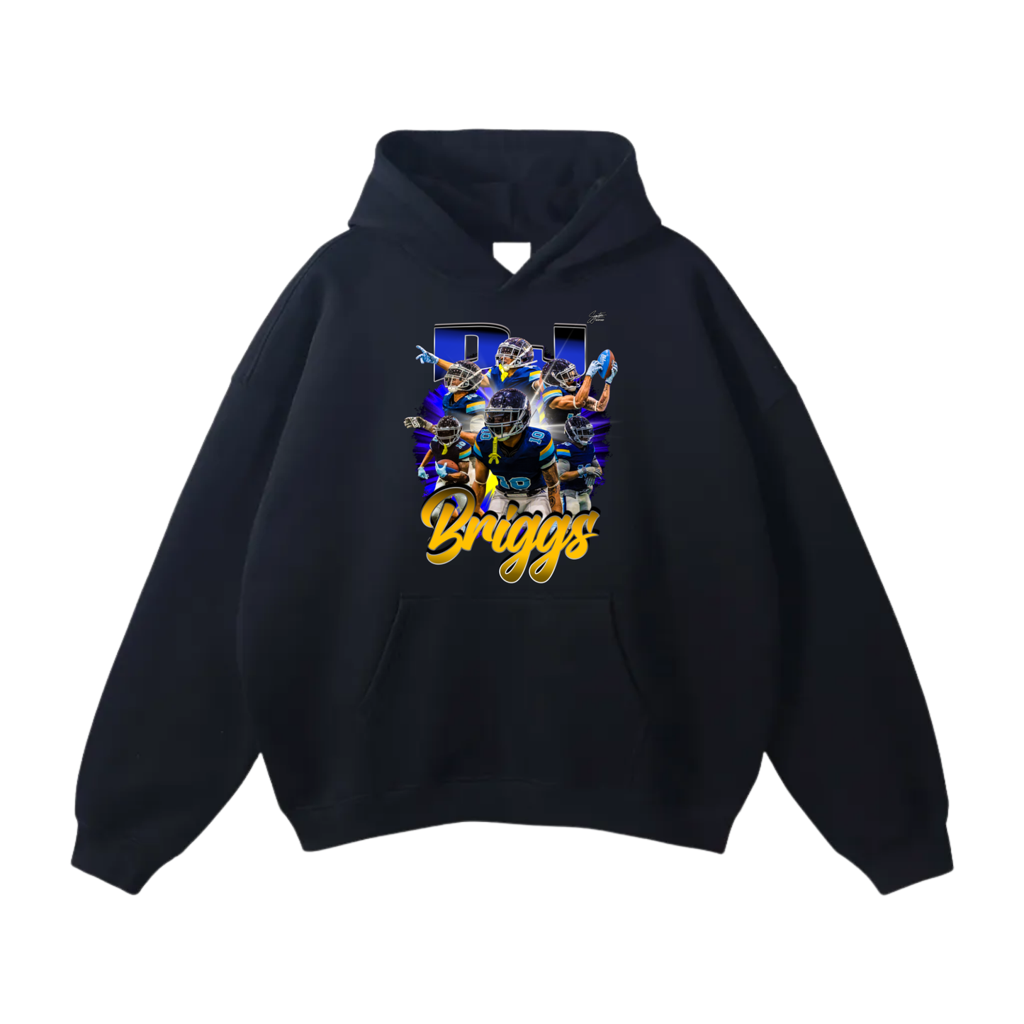 DeUndre Briggs Oversize Fleeced Hoodie