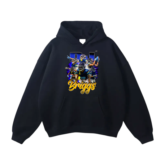 DeUndre Briggs Oversize Fleeced Hoodie
