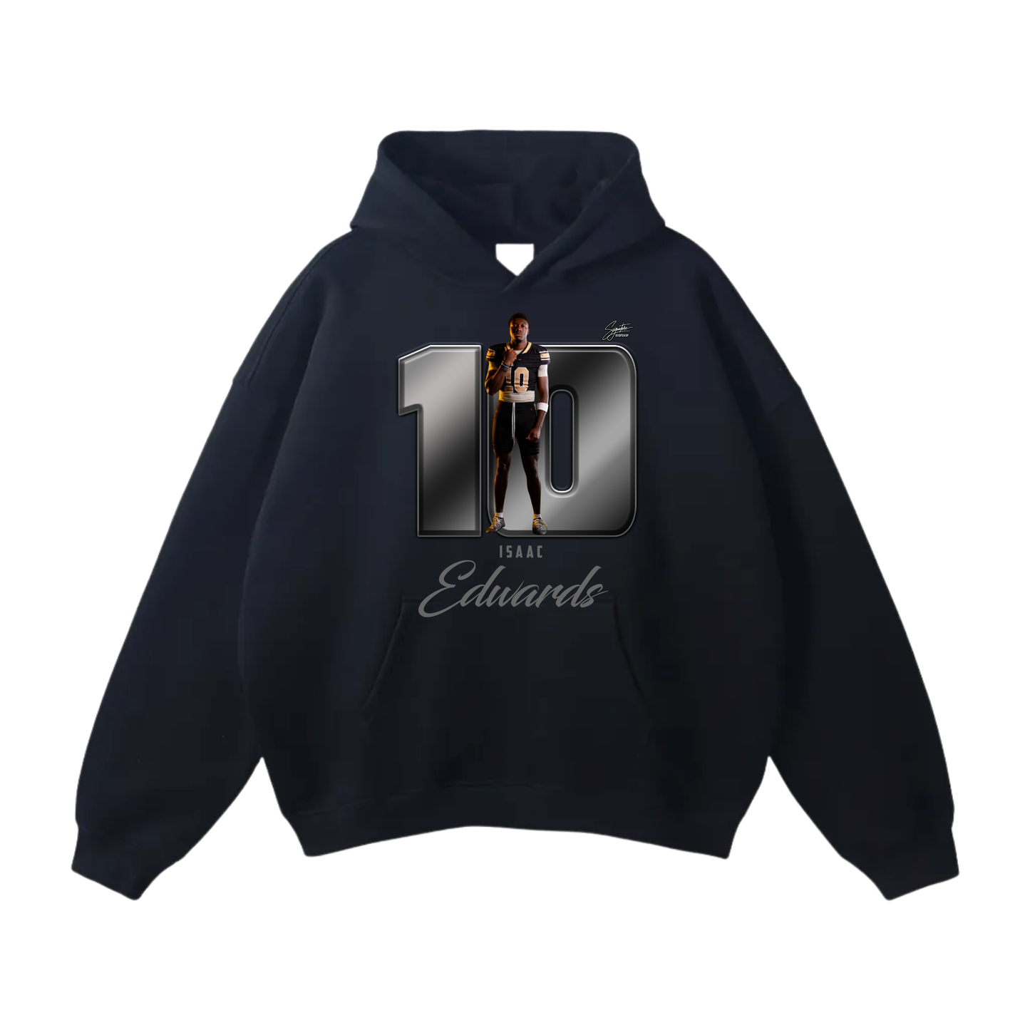 Isaac Edwards Oversize Fleeced Hoodie