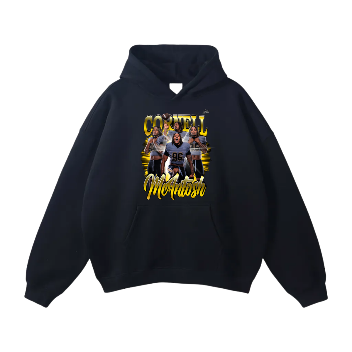 Cornell McIntosh Oversize Fleeced Hoodie