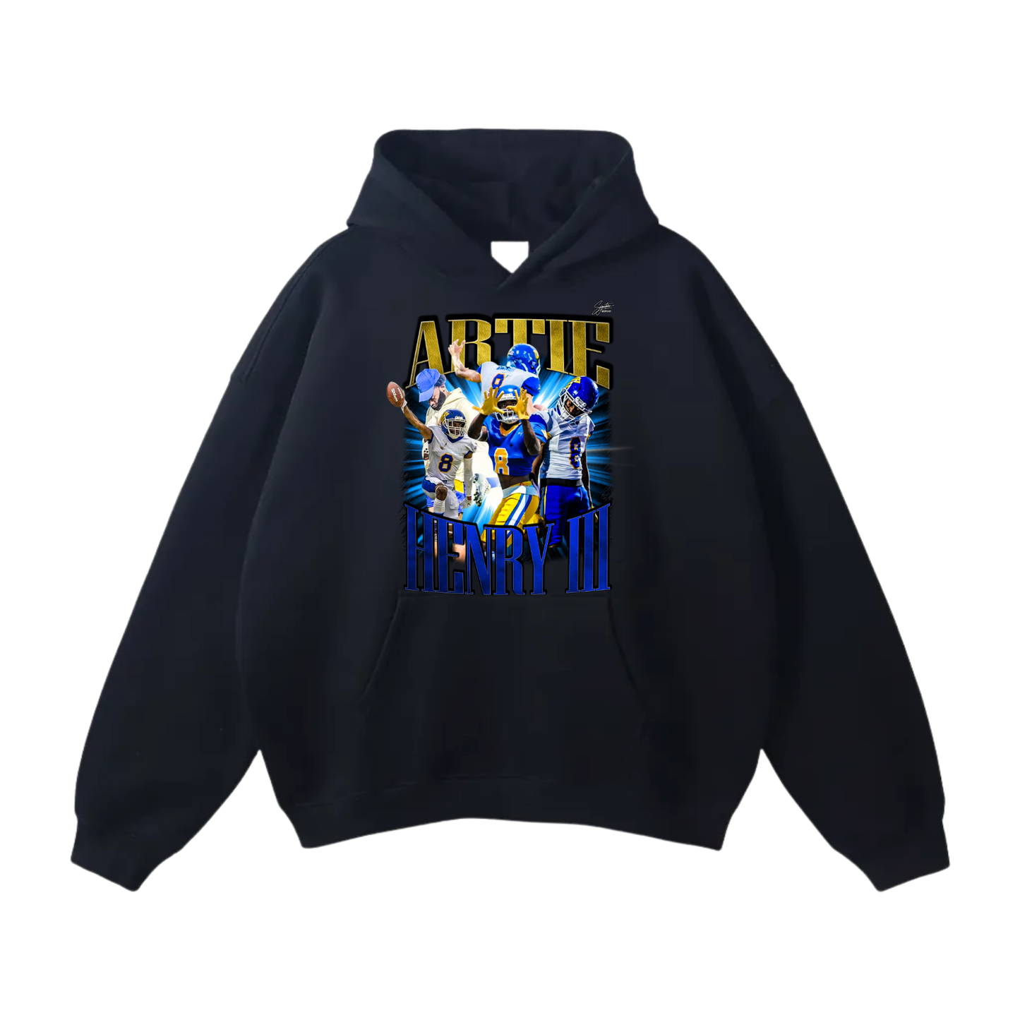 Artie Henry III Oversize Fleeced Hoodie