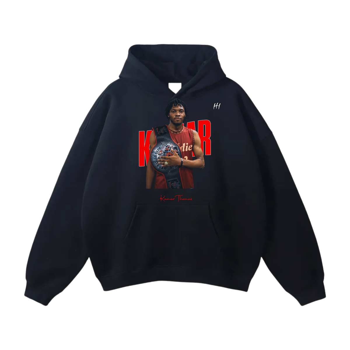 Kamari Thomas Oversize Fleeced Hoodie