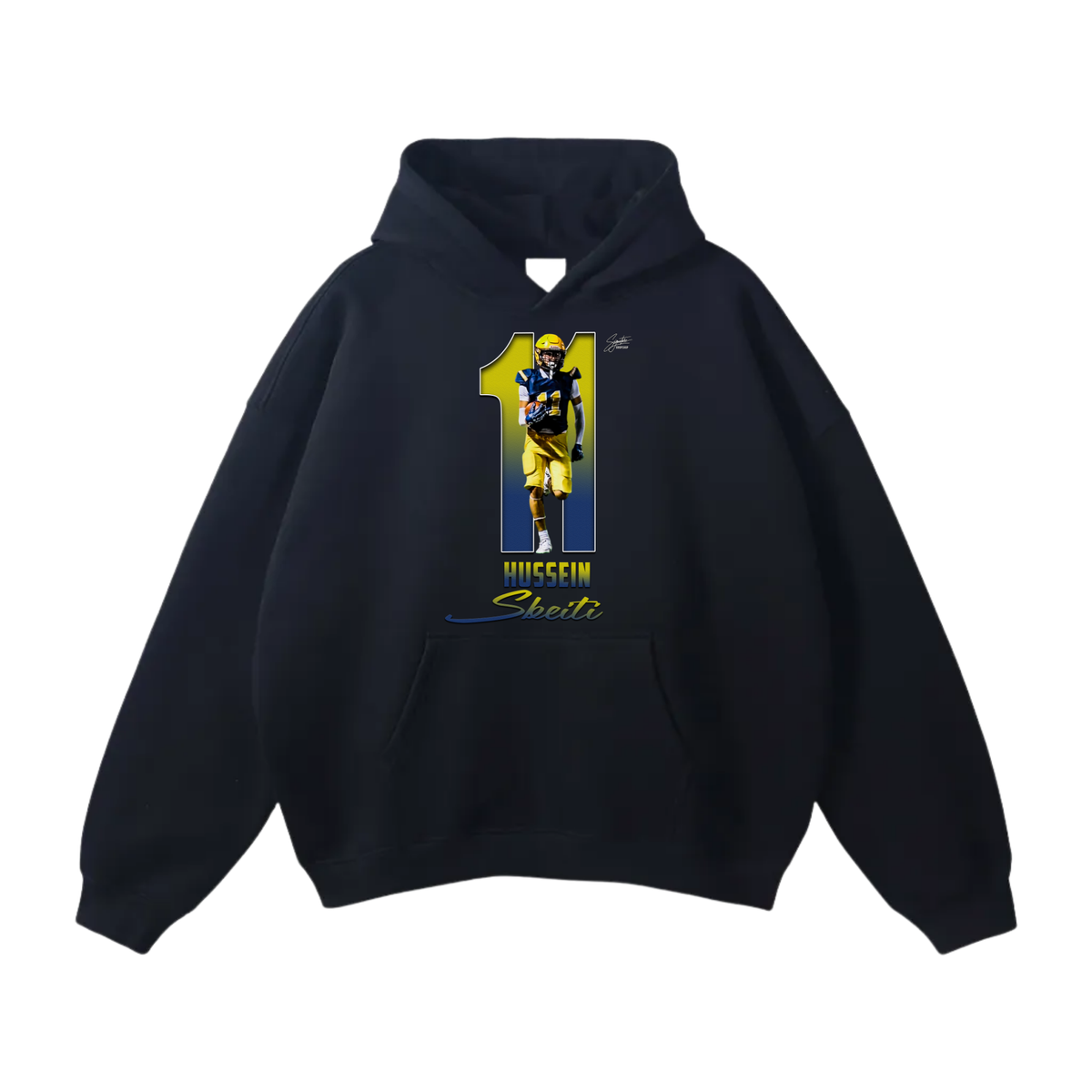 Hussein Sbeiti Oversize Fleeced Hoodie