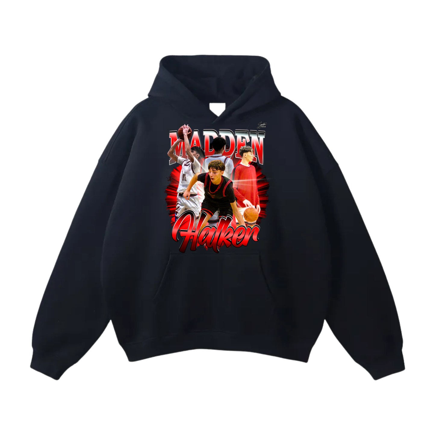 Madden Halker Oversize Fleeced Hoodie