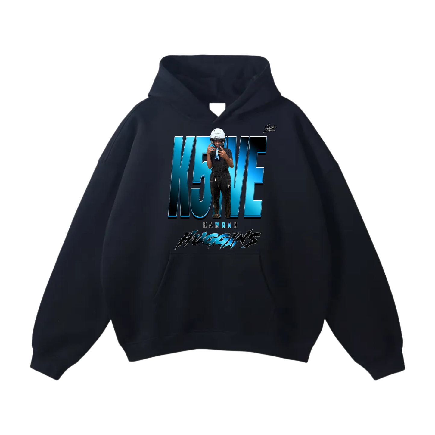 Kamran Huggins Oversize Fleeced Hoodie