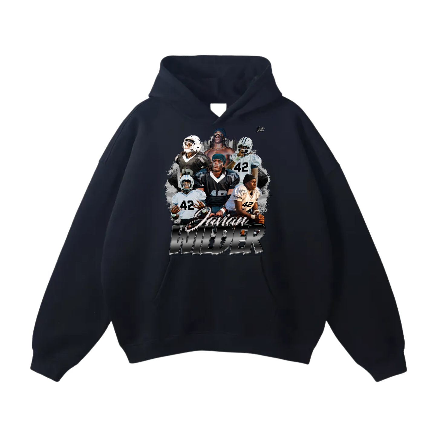 Javian Wilder Oversize Fleeced Hoodie