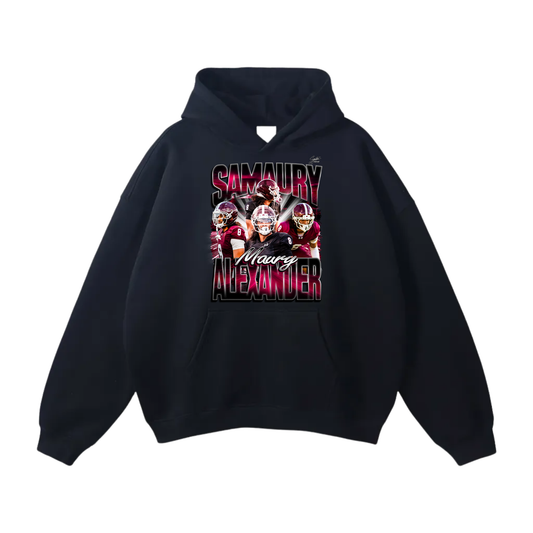 SaMaury Alexandrr Oversize Fleeced Hoodie