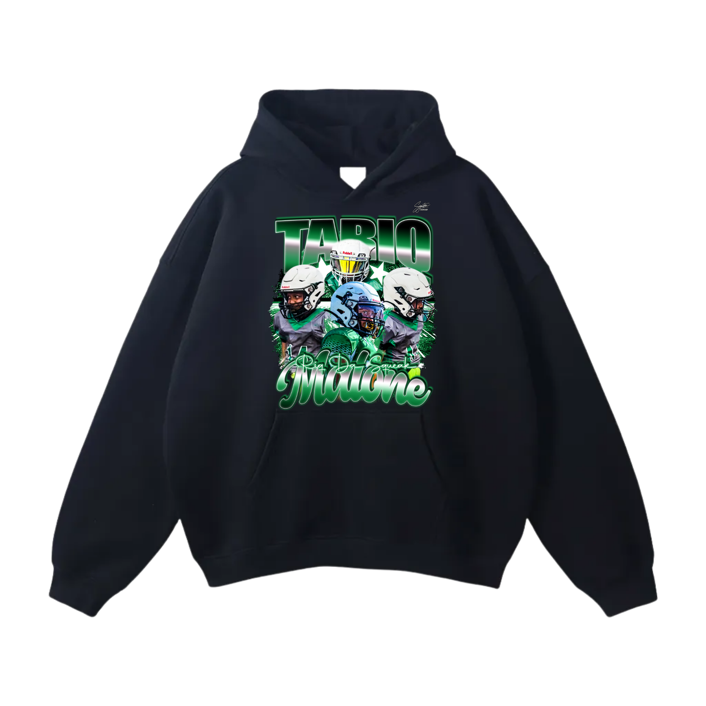 Tariq Malone Oversize Fleeced Hoodie