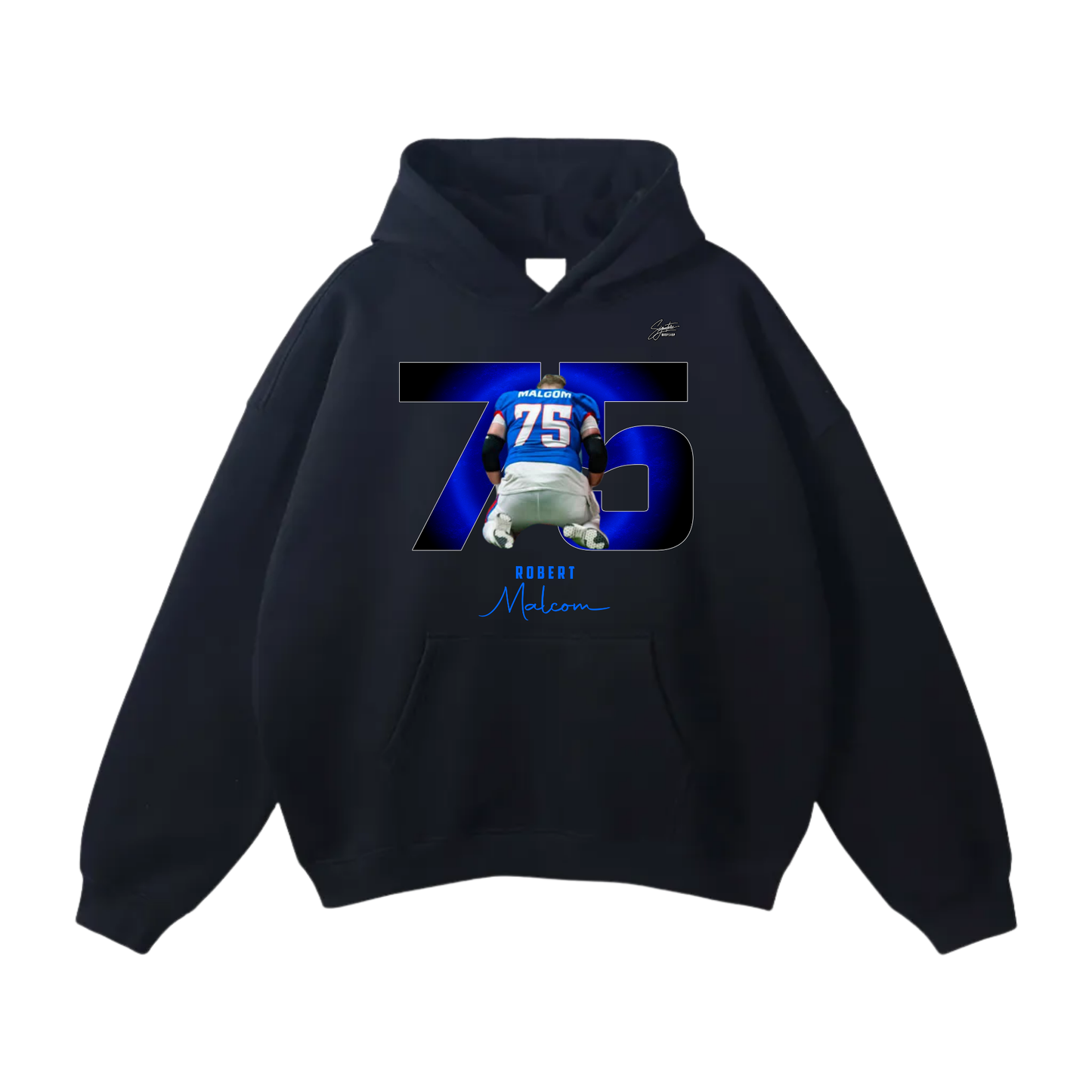 Robert Malcom Oversize Fleeced Hoodie