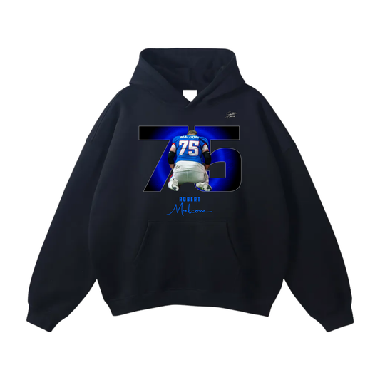 Robert Malcom Oversize Fleeced Hoodie