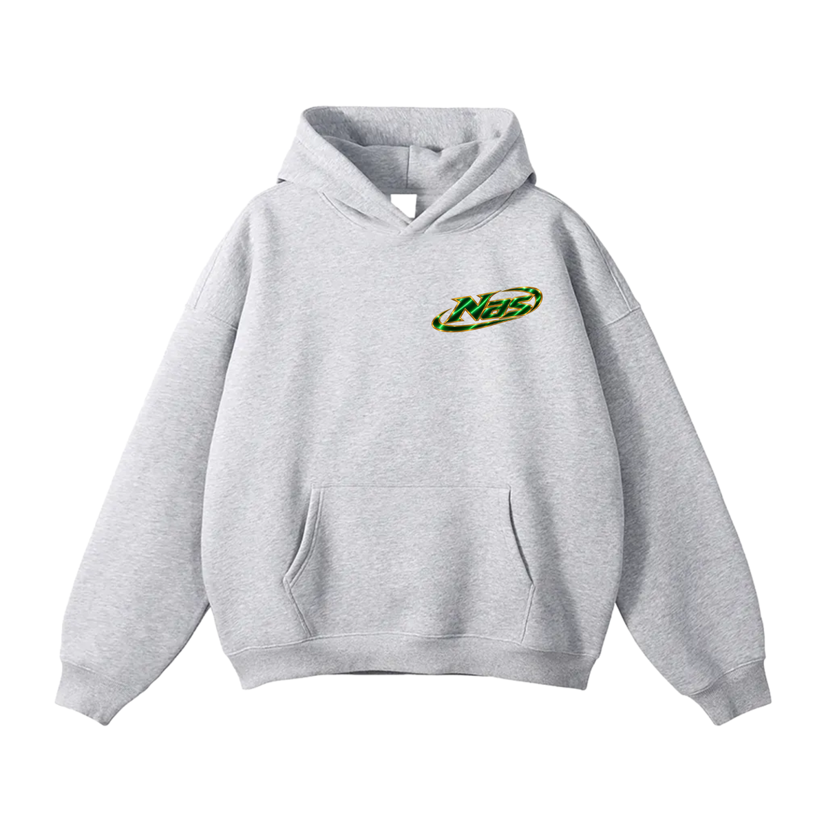 Nasir Moore Oversize Fleeced Hoodie