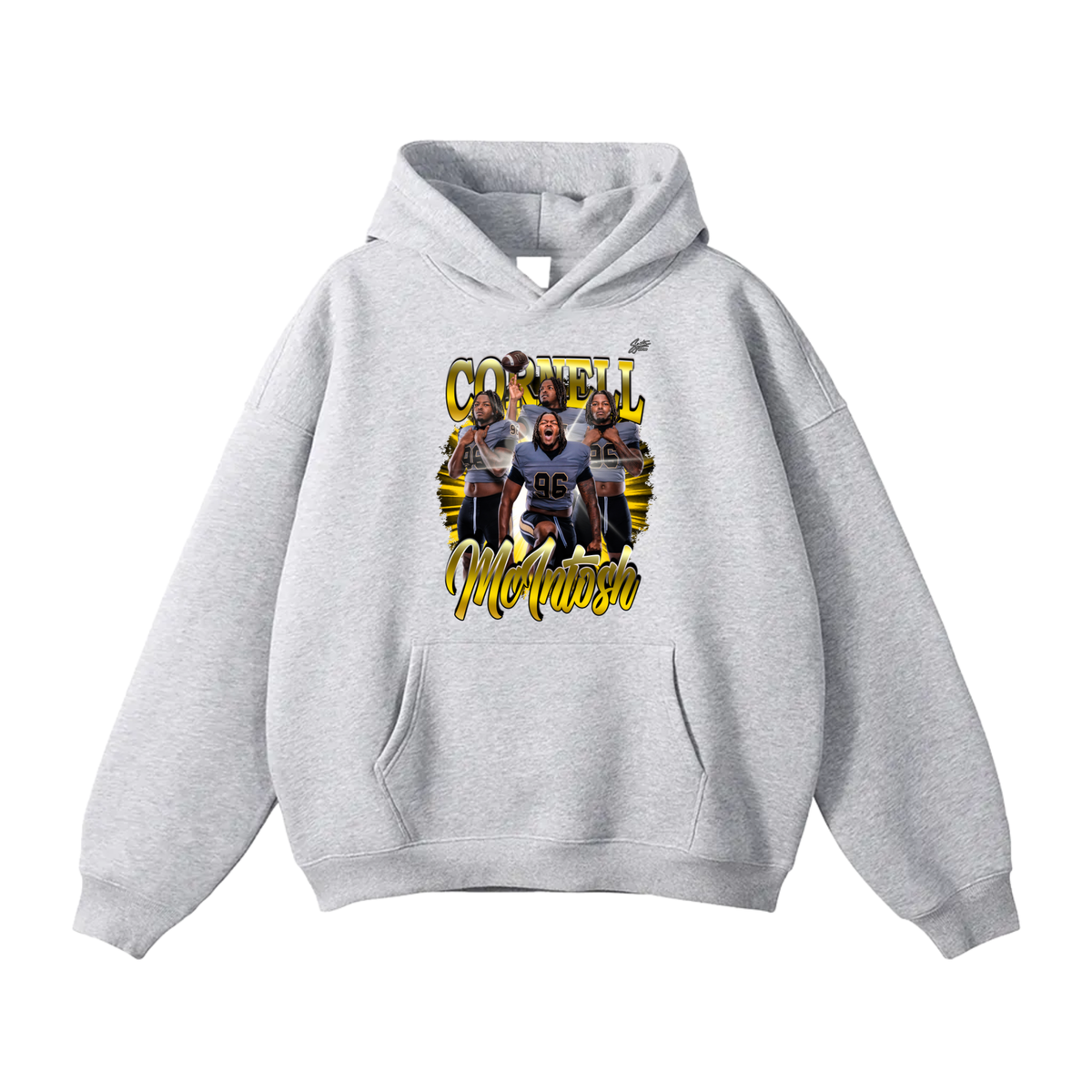 Cornell McIntosh Oversize Fleeced Hoodie