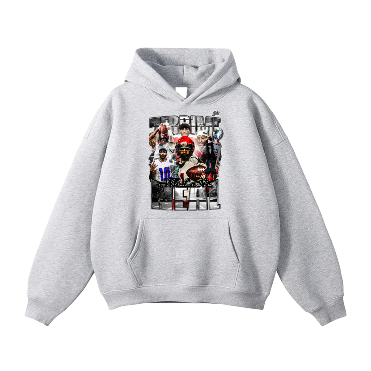 Jerrime Neal Oversize Fleeced Hoodie