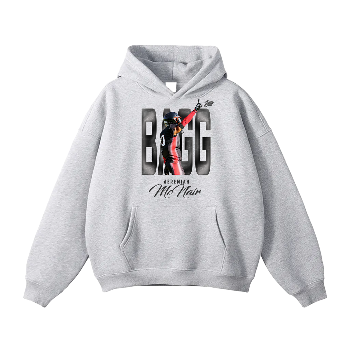 Jeremiah McNair Oversize Fleeced Hoodie