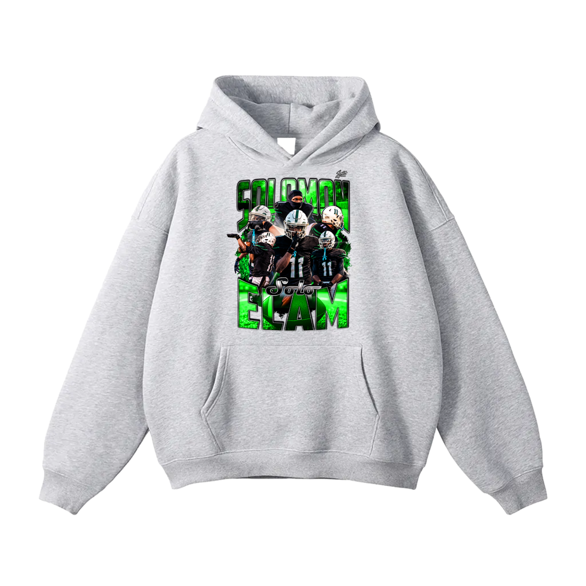 Solomon Elam Oversize Fleeced Hoodie