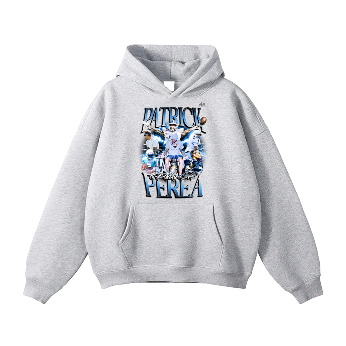 Patrick Perea  Oversize Fleeced Hoodie