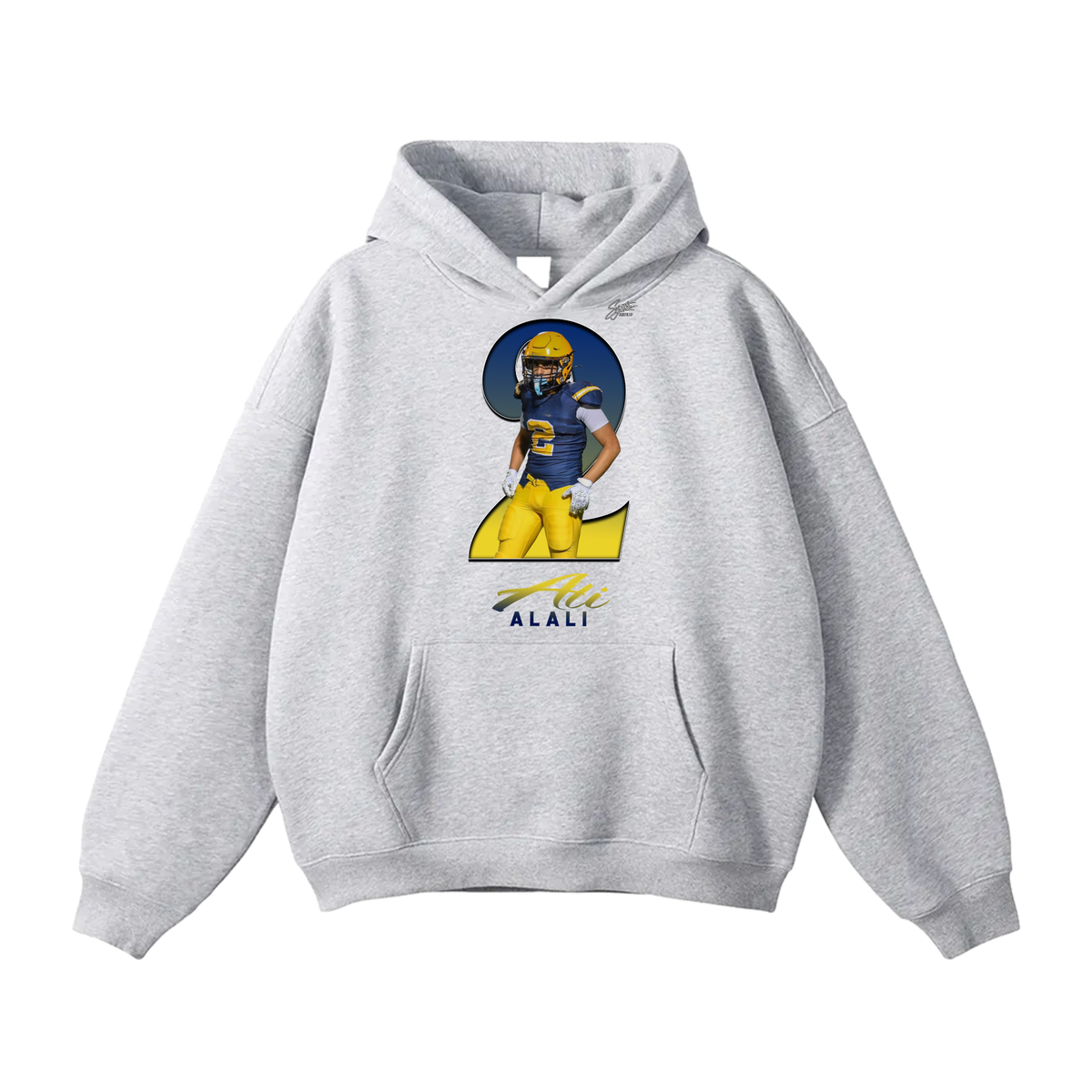 Ali Alali Oversize Fleeced Hoodie