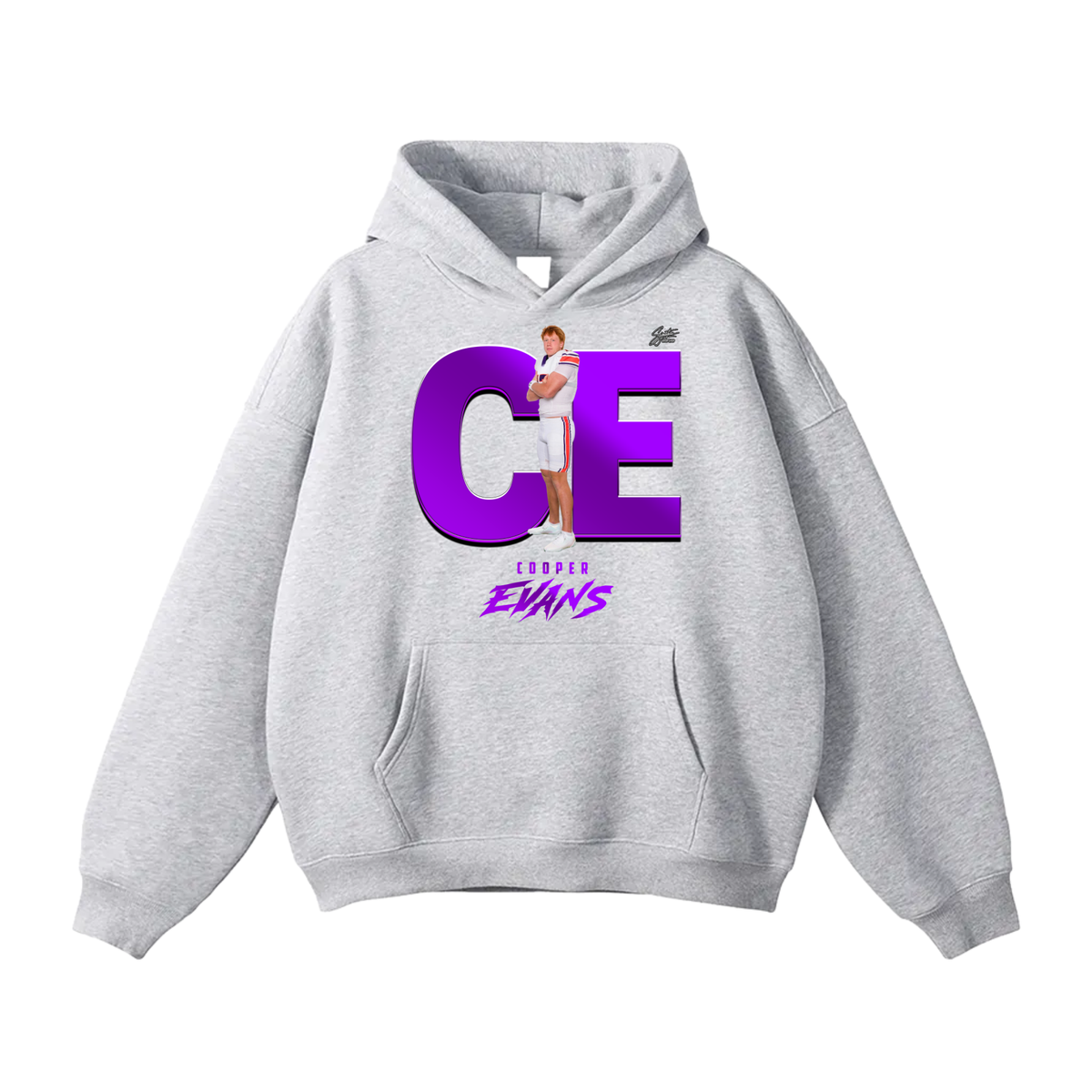 Cooper Evans Oversize Fleeced Hoodie