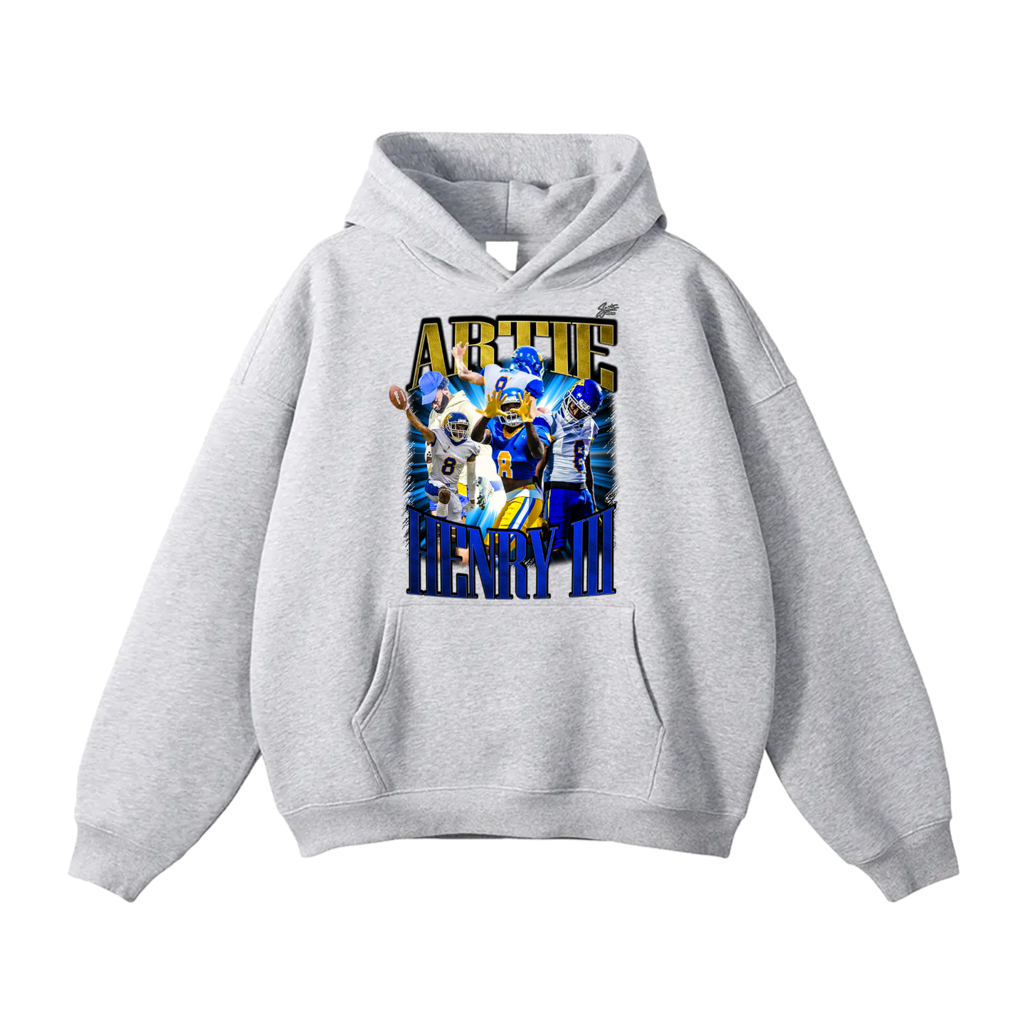 Artie Henry III Oversize Fleeced Hoodie